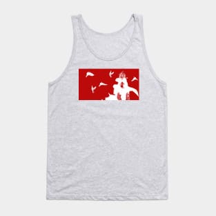 Full Metal Ed and Al feeding Birds Tank Top